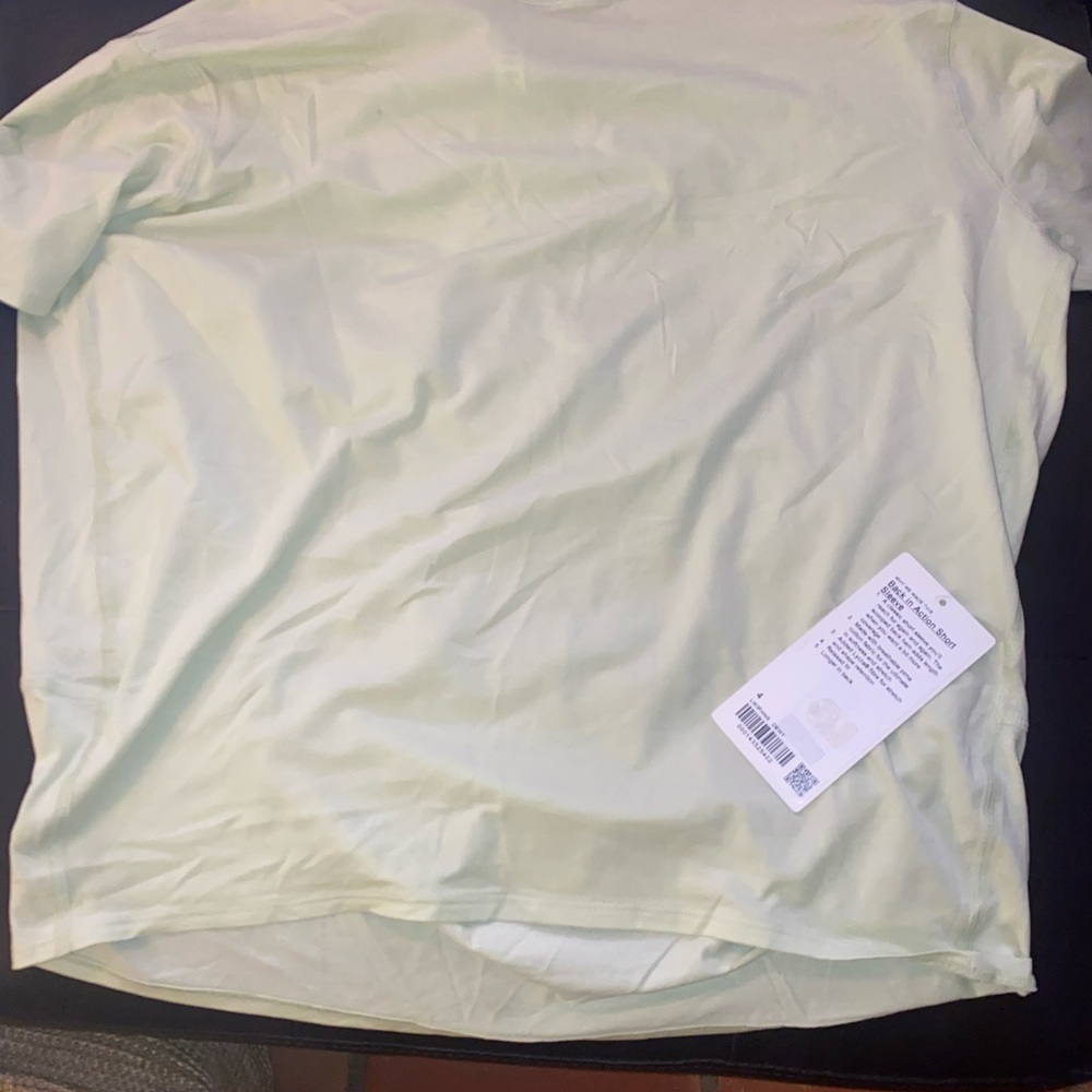 lime lululemon shirt